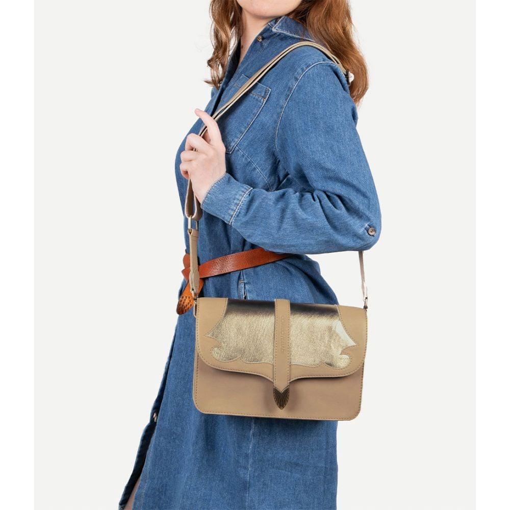 Cowboysbag Cowboysbag Crossbody Valley Gold Colored