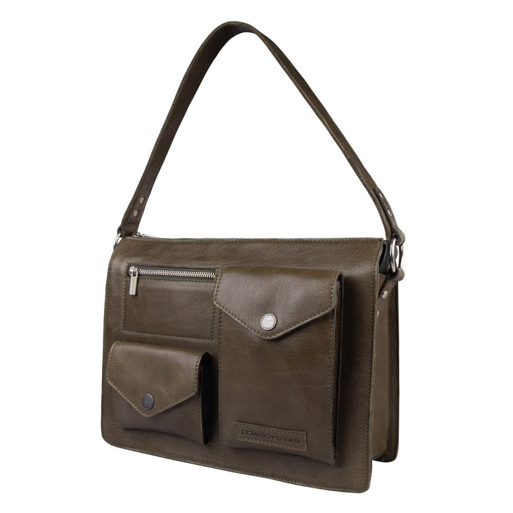 Cowboysbag Cowboysbag Handbag Houston Camouflage Green