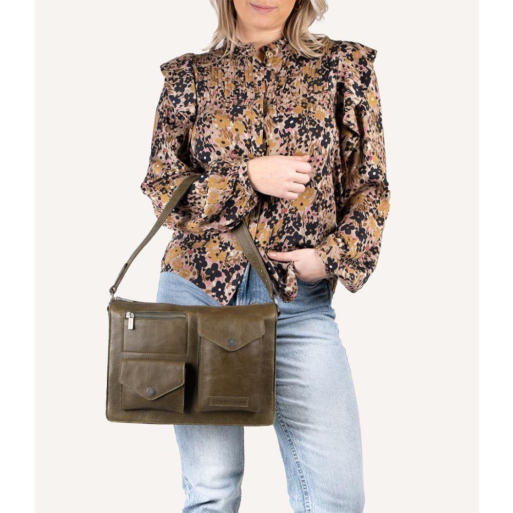 cowboysbag Cowboysbag Handbag Houston Camouflage green