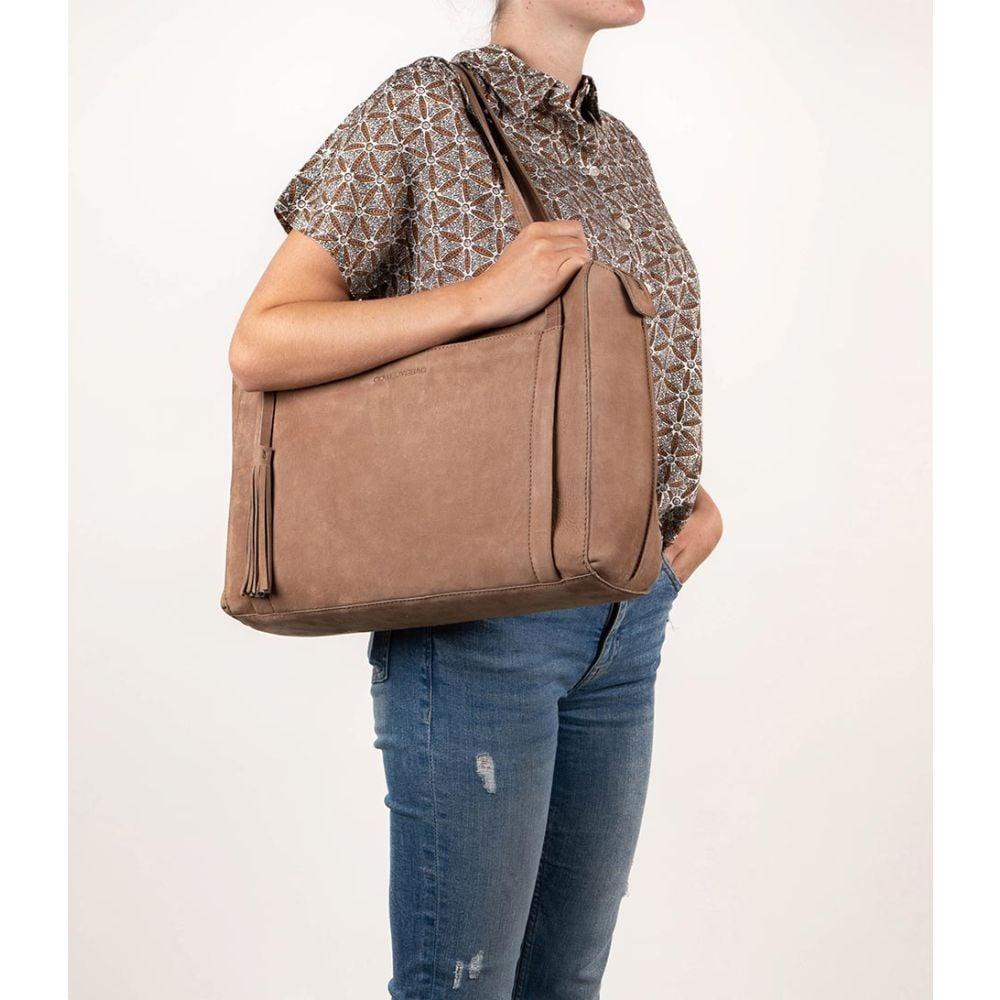 Cowboysbag Cowboysbag Laptop Bag Biola 15.6 Inch Brown