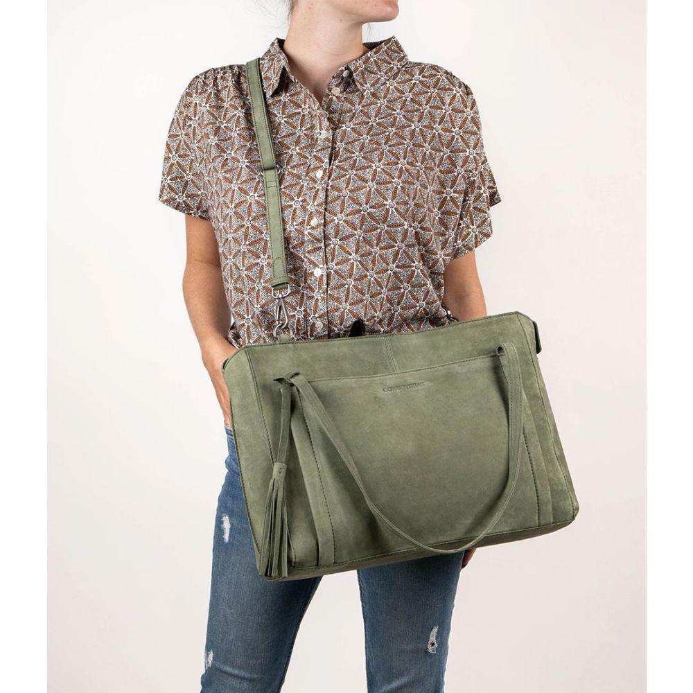 cowboysbag Cowboysbag Laptop Bag Biola 15.6 inch Green