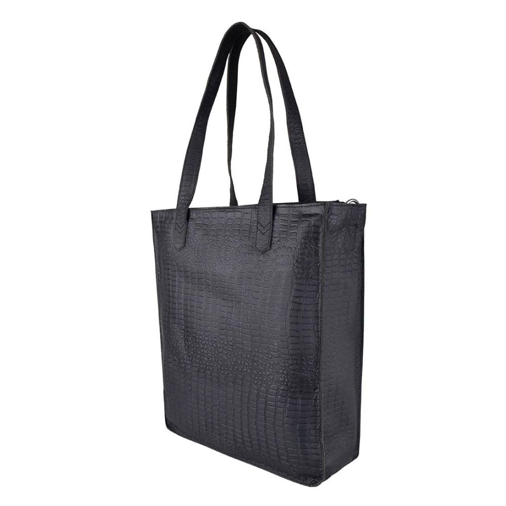 Cowboysbag Cowboysbag Laptop Bag Buckley 13 Inch Croco Black