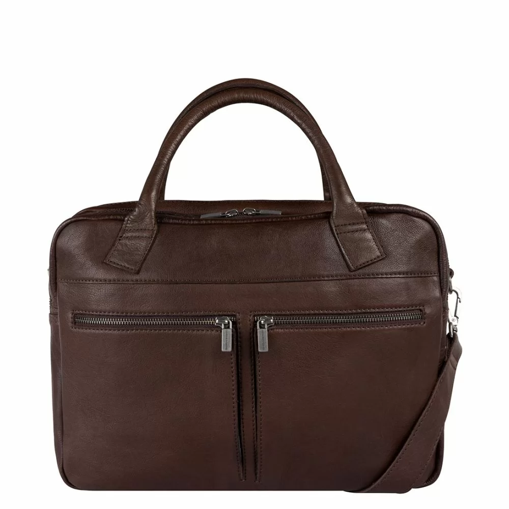 cowboysbag Cowboysbag Laptop Bag Carrington 15.6 inch Coffee