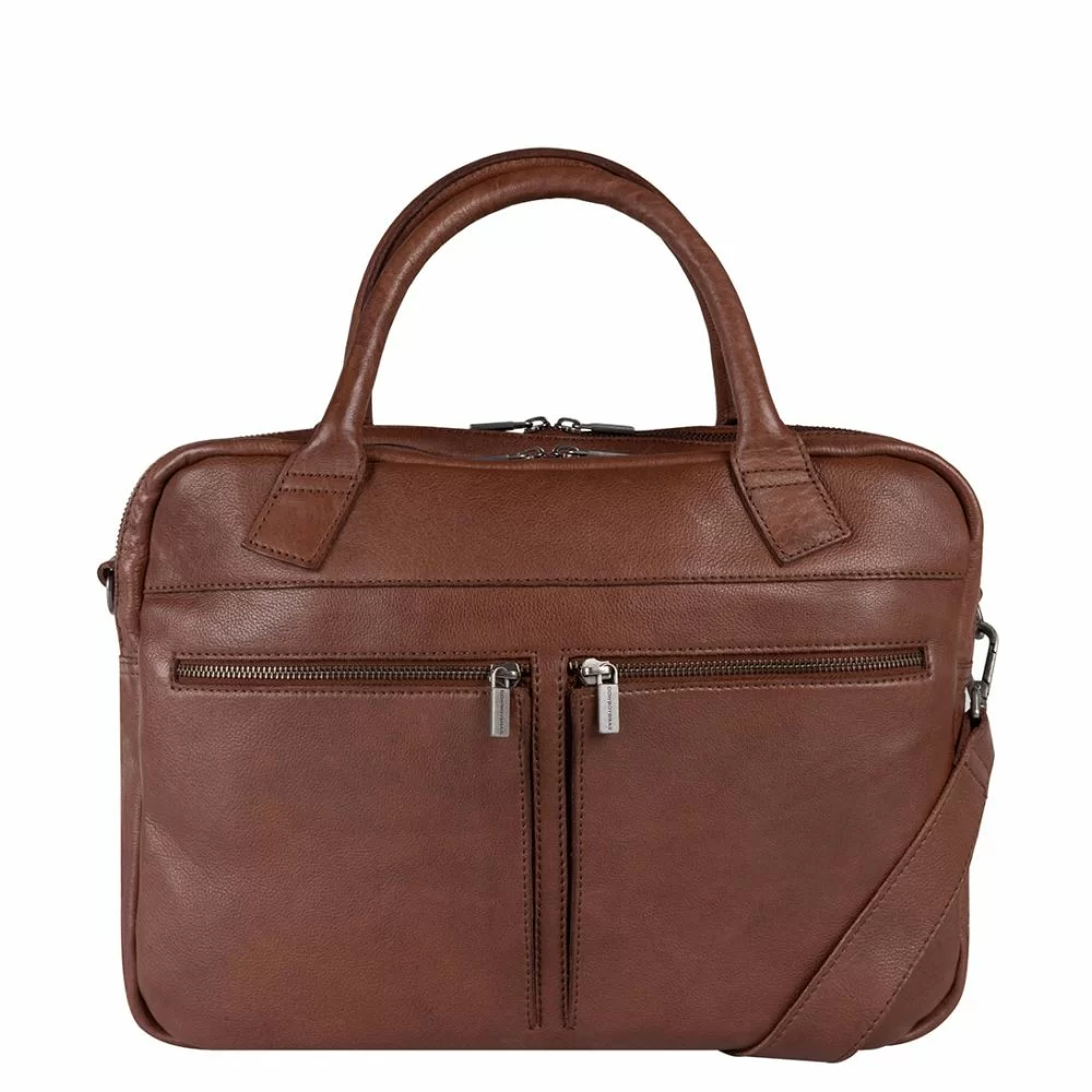 cowboysbag Cowboysbag Laptop Bag Carrington 15.6 inch Tan