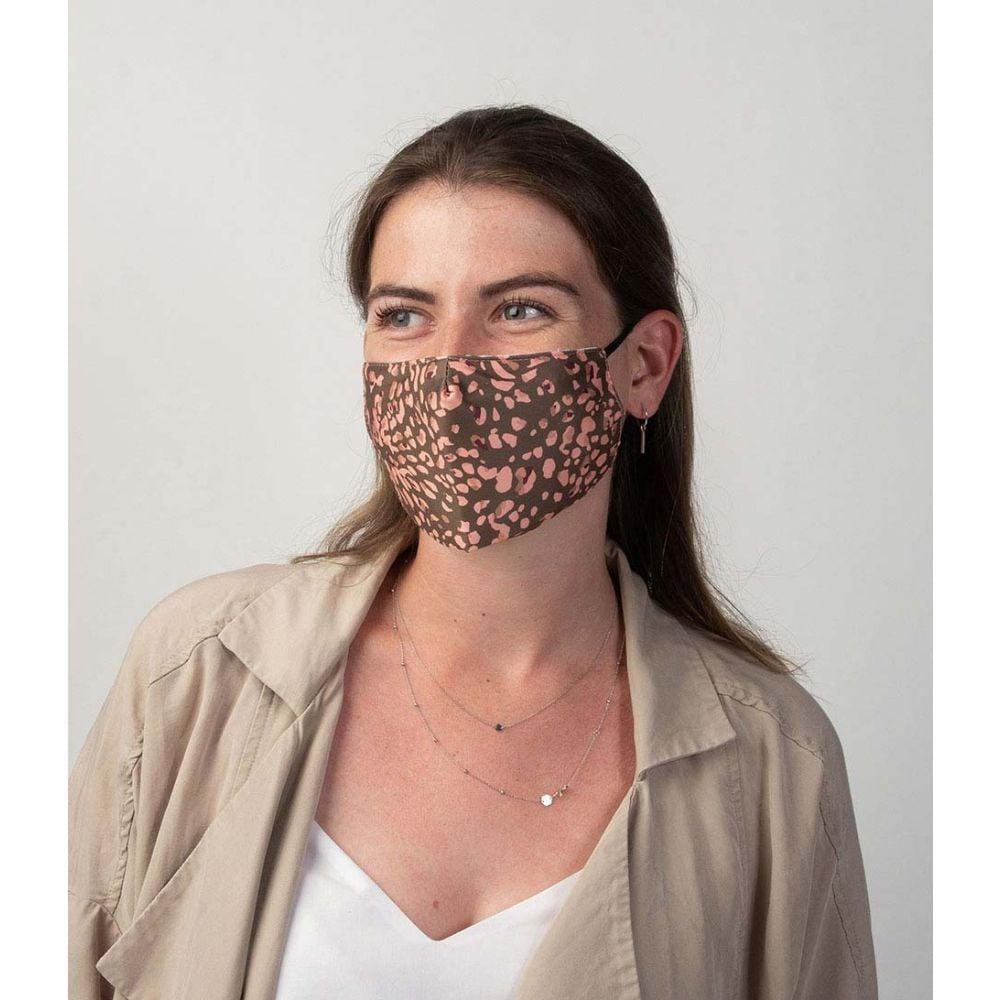 Cowboysbag Cowboysbag Leopard Tawny Fashion Mask Brown Copper