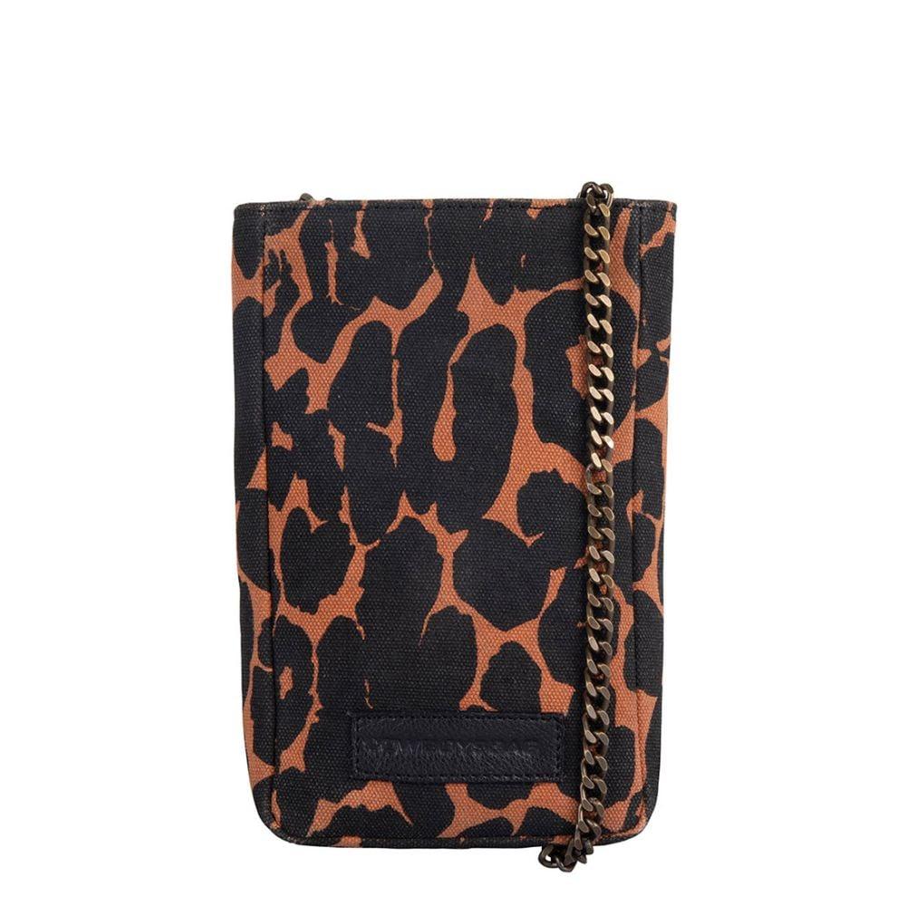 cowboysbag Cowboysbag Phone Bag Starr X Lizet Greve Leopard Cognac