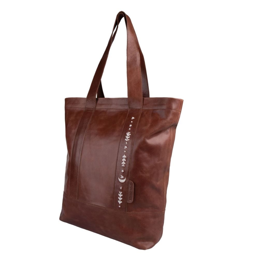 Cowboysbag Cowboysbag Shopper Gibbous 13 Inch X Dappermaentje Cappuccino