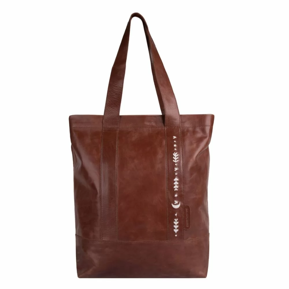 cowboysbag Cowboysbag Shopper Gibbous 13 inch X Dappermaentje Cappuccino