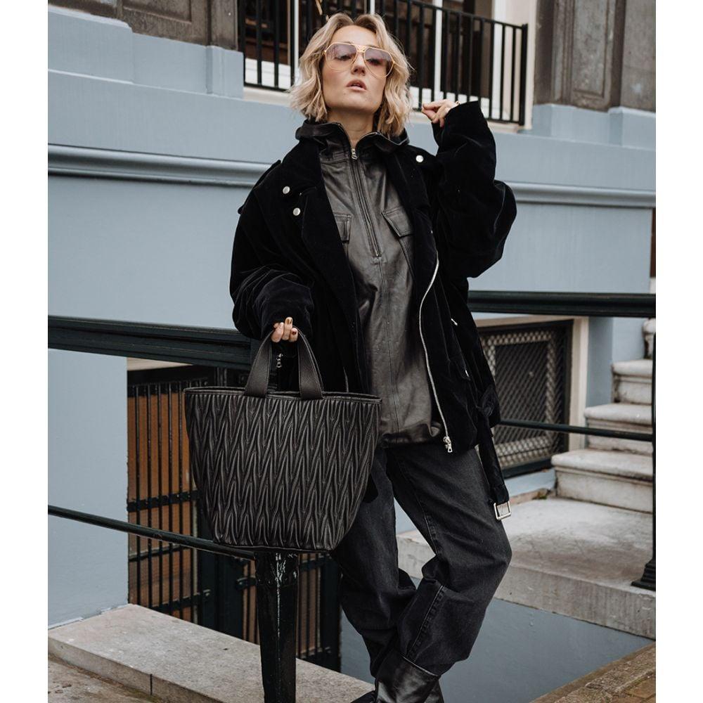 Cowboysbag Cowboysbag Shopper Panama X Carolien Spoor Black