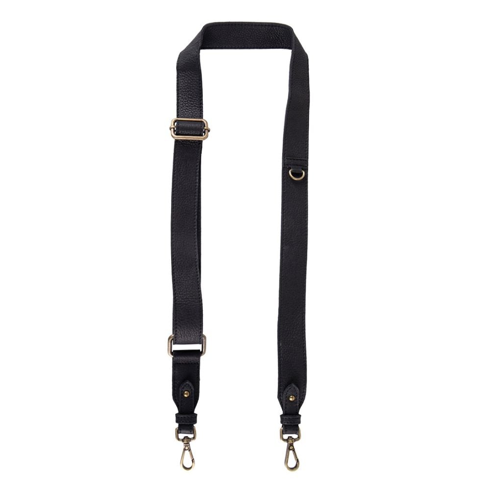 cowboysbag Cowboysbag Shoulder Strap Debossed Black