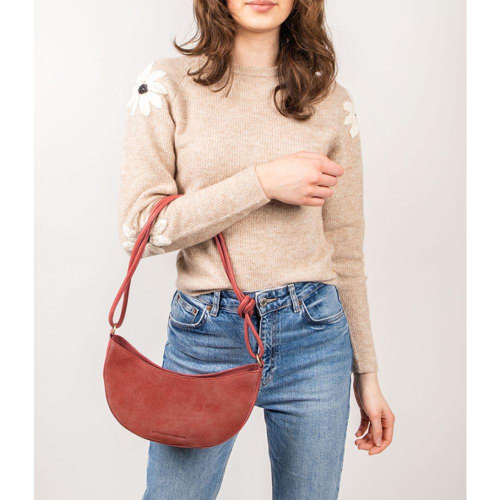 Cowboysbag Cowboysbag Shoulderbag Crescent Moon X Dappermaentje Red