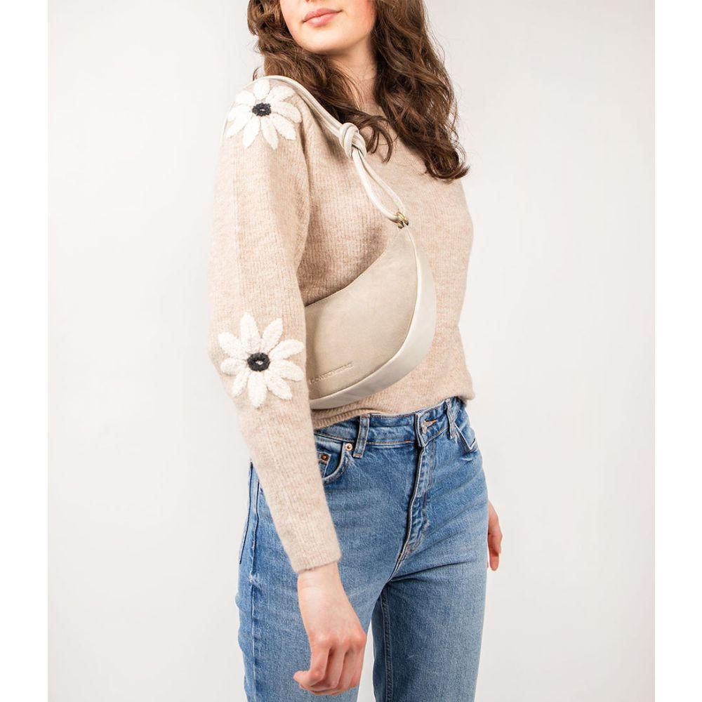 Cowboysbag Cowboysbag Shoulderbag Crescent Moon X Dappermaentje White