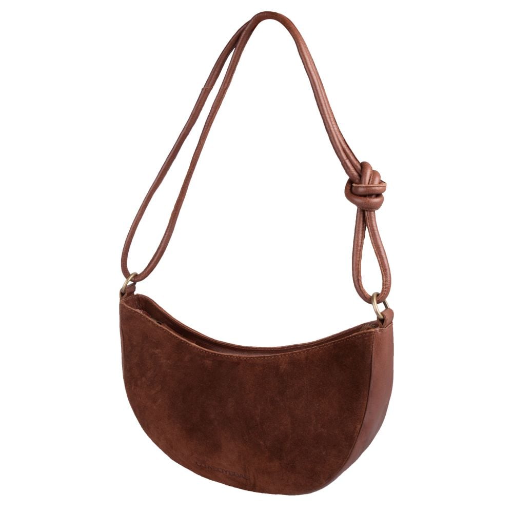 Cowboysbag Cowboysbag Shoulderbag Crescent Moon X Dappermaentje Cappuccino