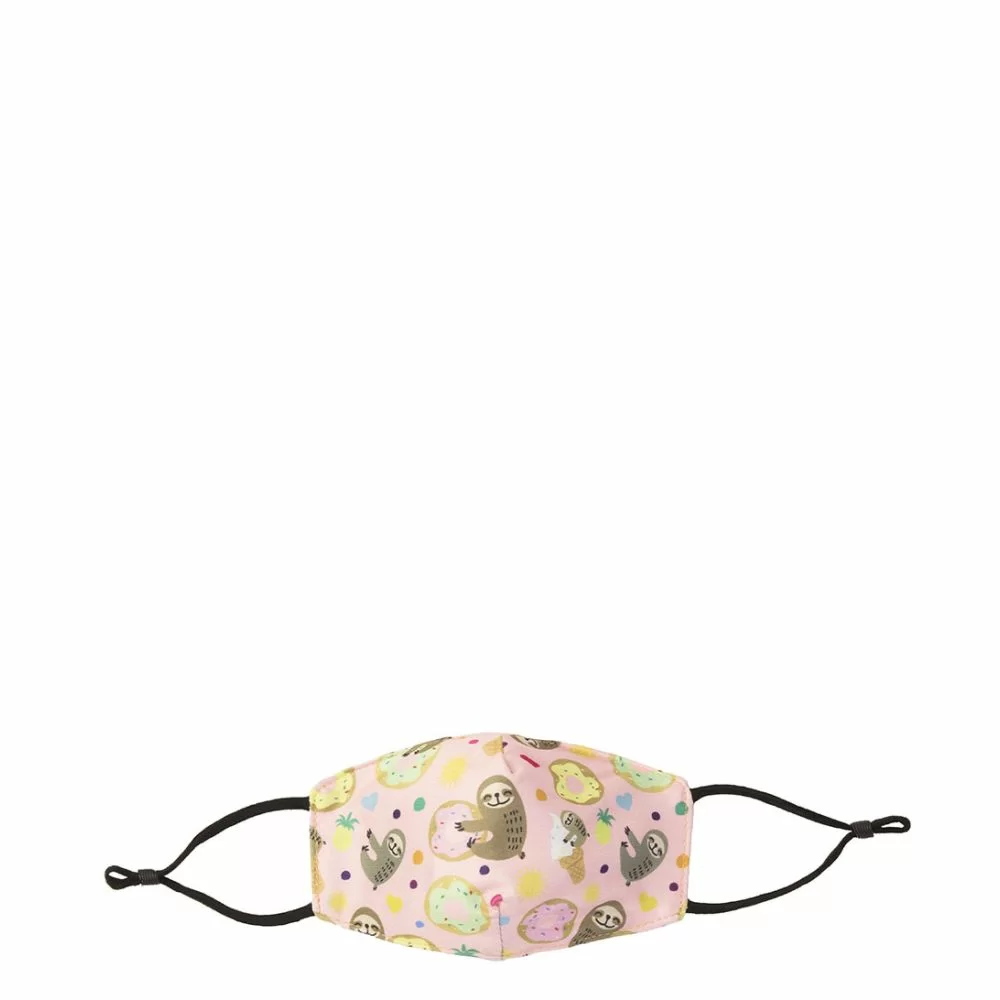 cowboysbag Cowboysbag Sloth & Donut Mask Kids Soft Pink