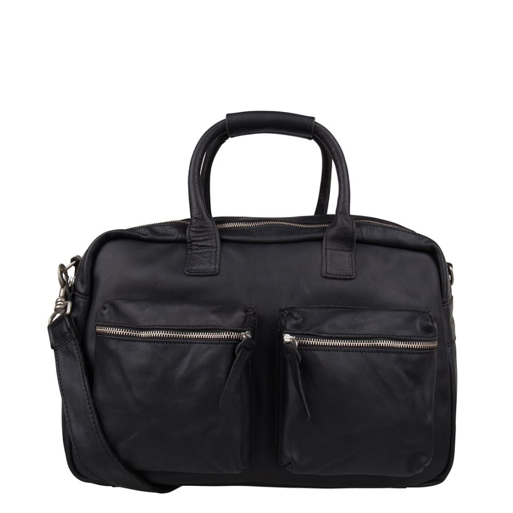 Cowboysbag Cowboysbag The Diaper Bag Mint Inside Black & Mint Inside