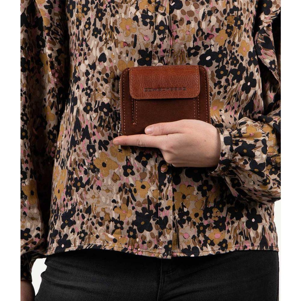 Cowboysbag Cowboysbag Wallet Calmar Dark Tan Cognac