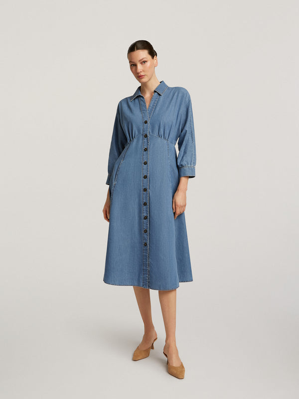 creenstone April dress Blue