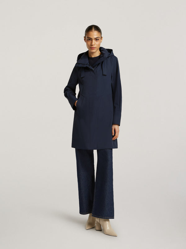 creenstone Demi coat Blue