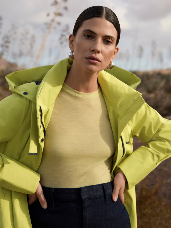 creenstone Demi coat Yellow