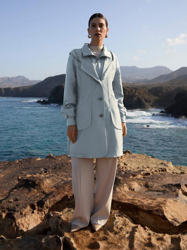 creenstone Evelyn coat Blue