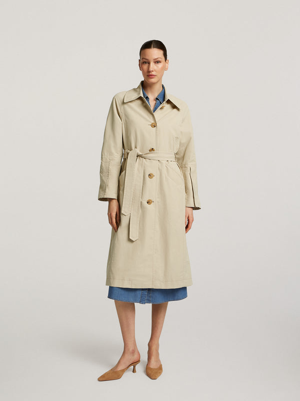 creenstone Zoe coat Sand