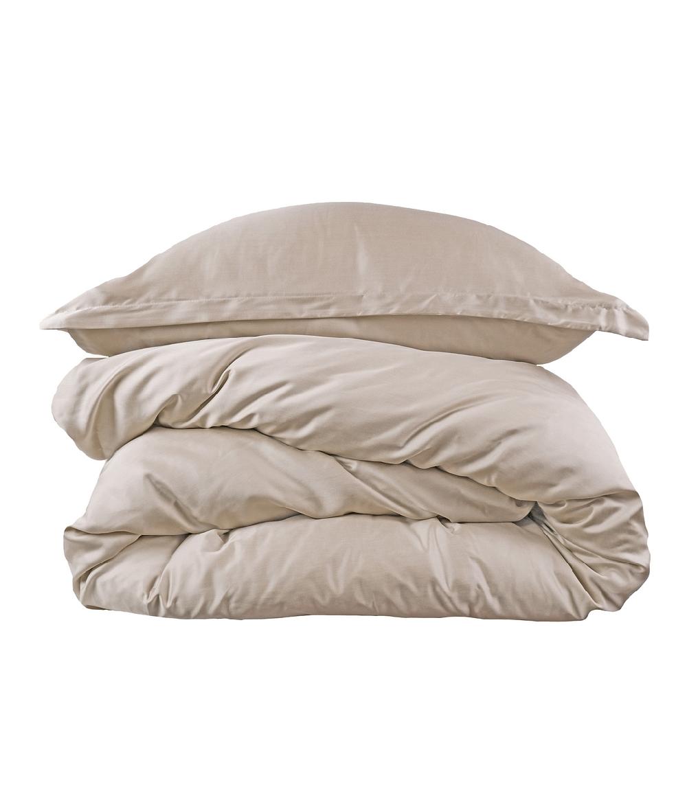 Crisp Sheets Beddengoed Set | Satijn Tencel™ Oat Milk