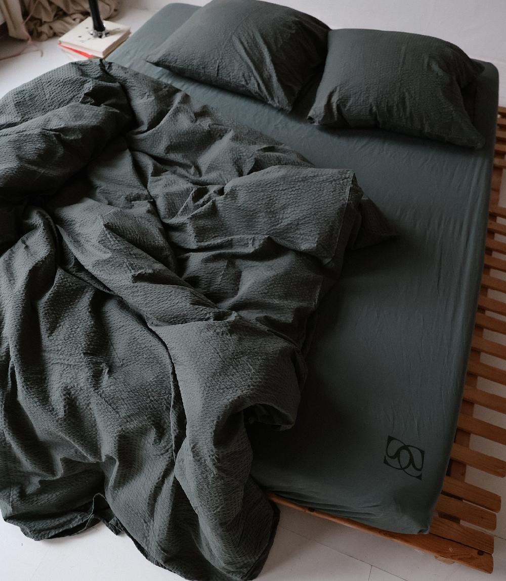 Crisp Sheets Dekbedovertrek | Crisp Seafoam