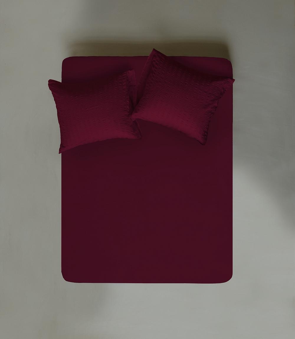 crisp sheets Hoeslaken | Satijn Katoen Pomme Granate