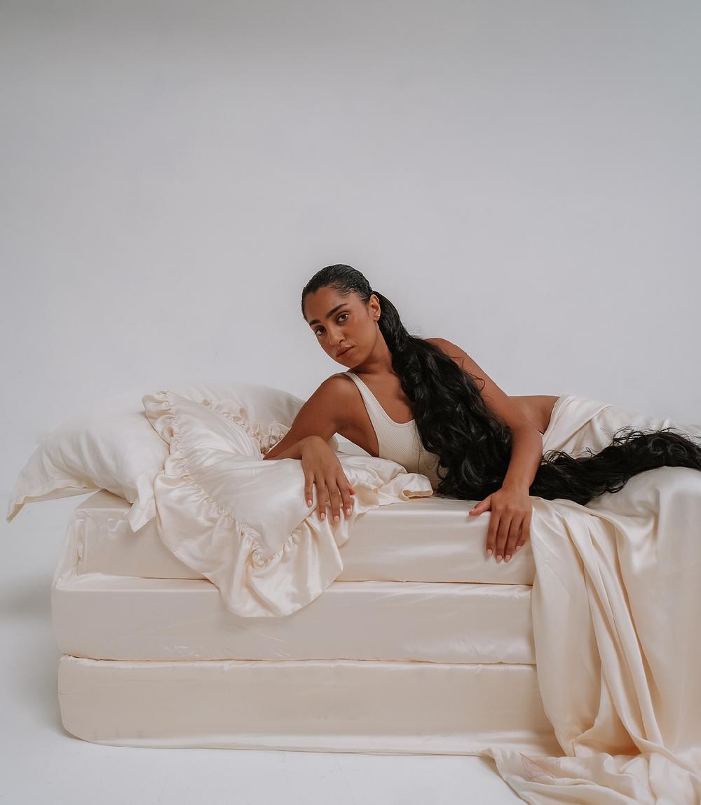 Crisp Sheets Hoeslaken | Satijn Tencel™ Milk