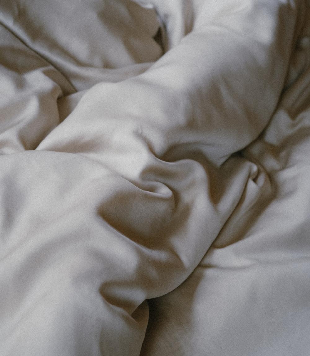 Crisp Sheets Hoeslaken | Satijn Tencel™ Oat Milk