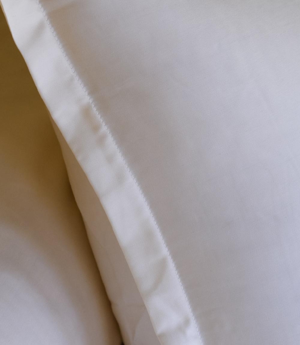 Crisp Sheets Kussensloop Set | Satijn Tencel™ Milk