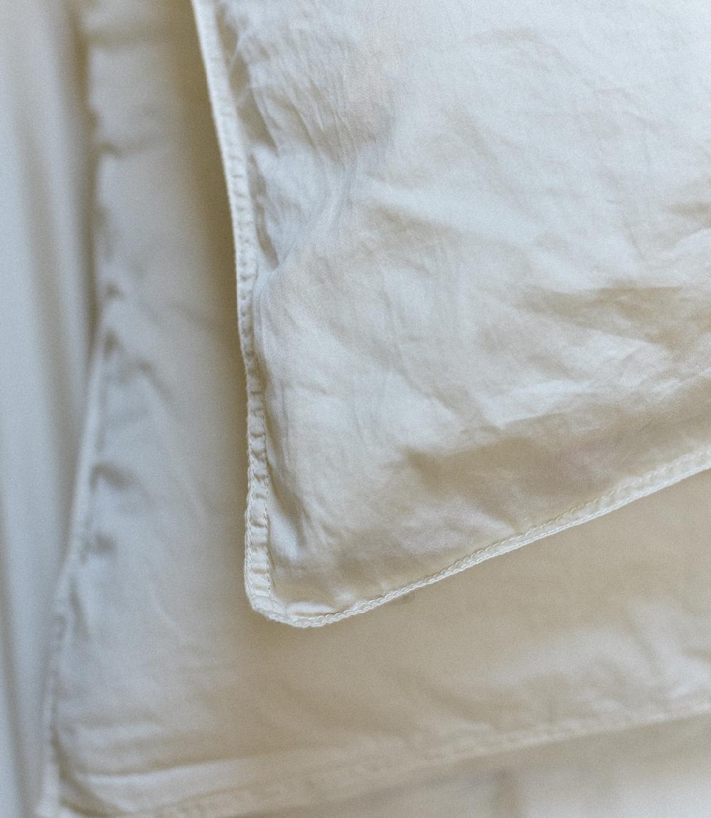 Crisp Sheets Kussensloop Set | Smoothy Pale Beige