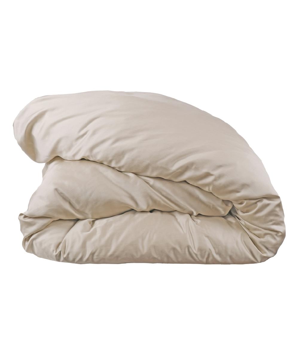 Crisp Sheets Dekbedovertrek | Satijn Tencel™ Oat Milk