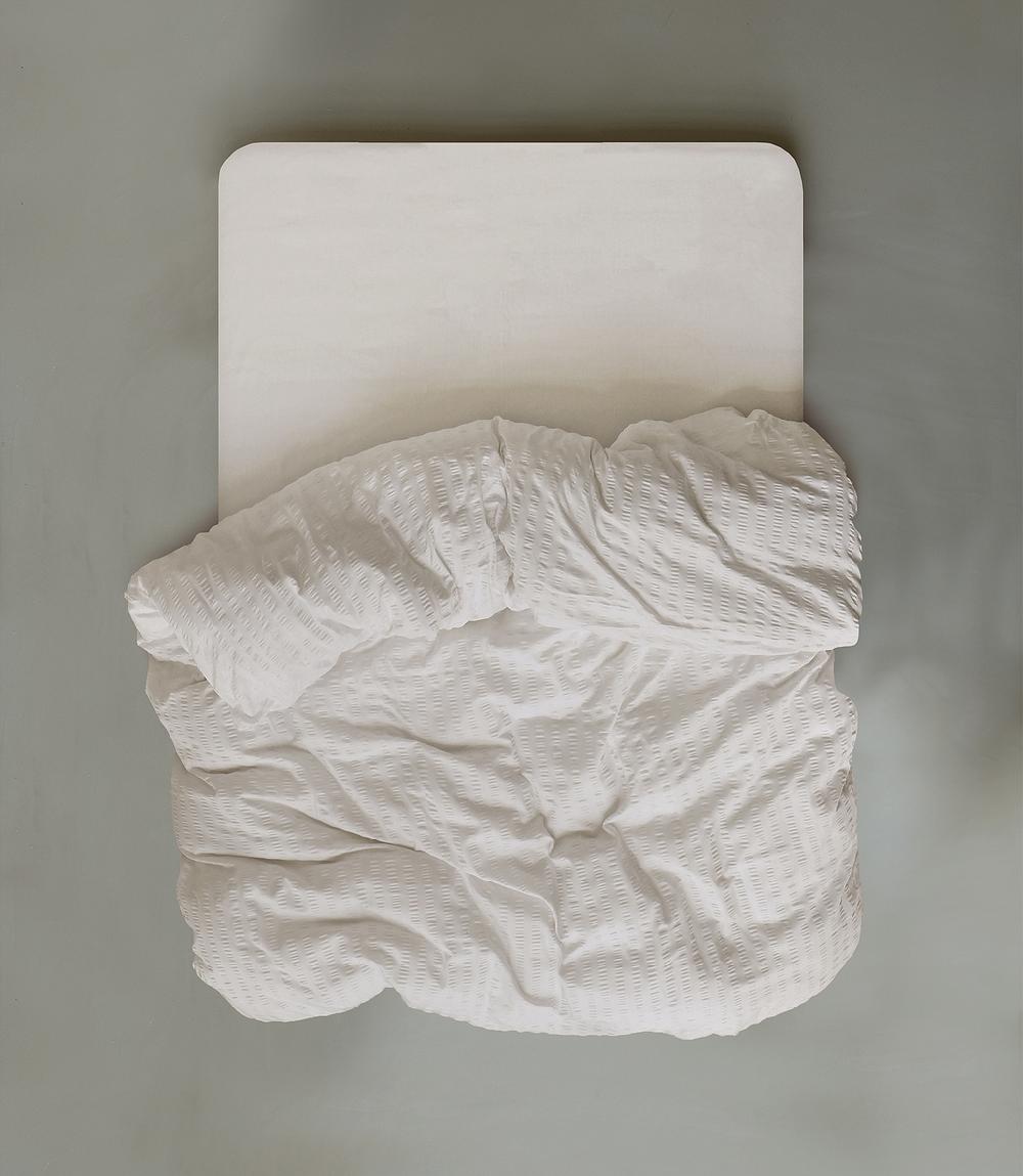 crisp sheets Dekbedovertrek | Smooth Waffle Pebble Stone