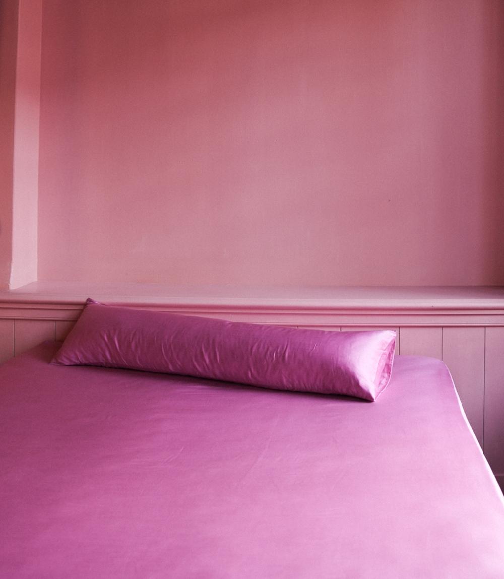 Crisp Sheets Hoeslaken | Satijn Tencel™ Sunset Pink