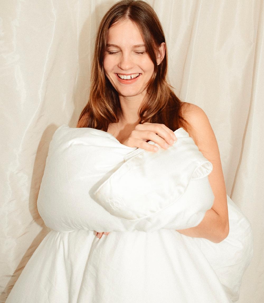 crisp sheets Sleeping Beauty Bundle | Satijn Tencel™ Milk
