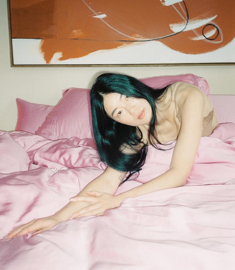 Crisp Sheets Sleeping Beauty Kussensloop | Sateen Tencel™ Sunset Pink