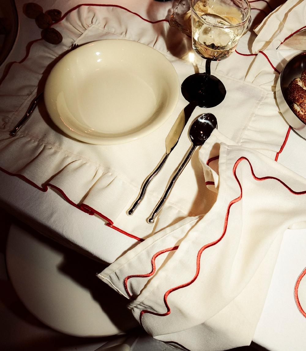 Crisp Sheets Wavy Servetten Set | Kulu Club X Crisp Sheets