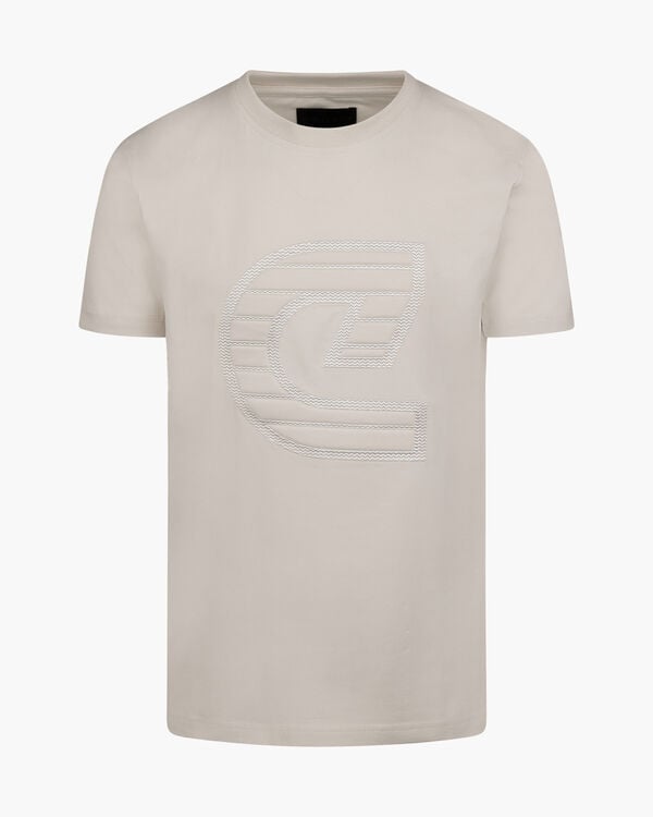 cruyff C-logo Herringbone Tee code: CA244001-101