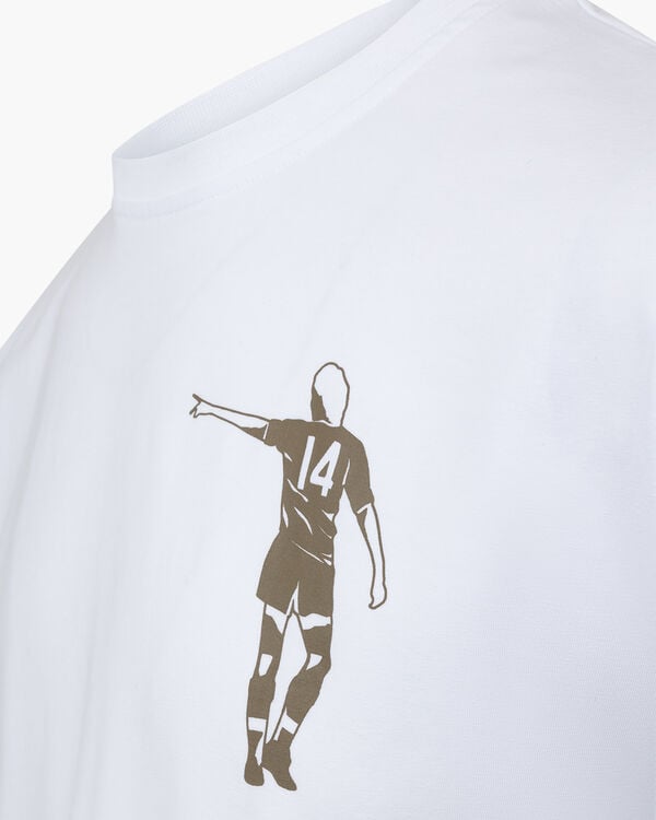 Cruyff Dos Rayas Print Tee Code: CA242164-160