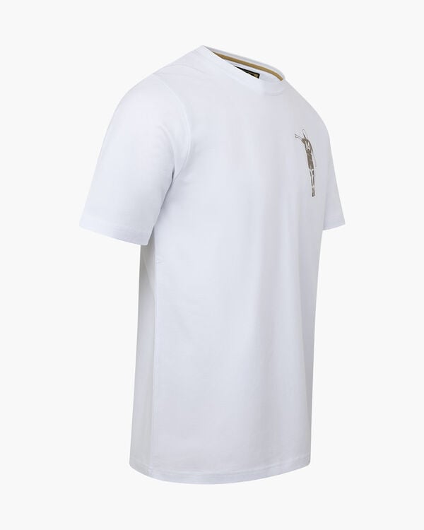 Cruyff Dos Rayas Print Tee Code: CA242164-160