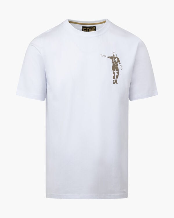 cruyff Dos Rayas Print Tee code: CA242164-160