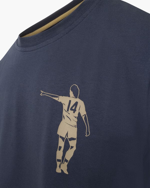 Cruyff Dos Rayas Print Tee Code: CA242164-601