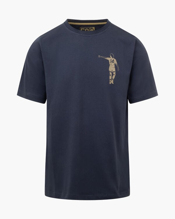 cruyff Dos Rayas Print Tee code: CA242164-601