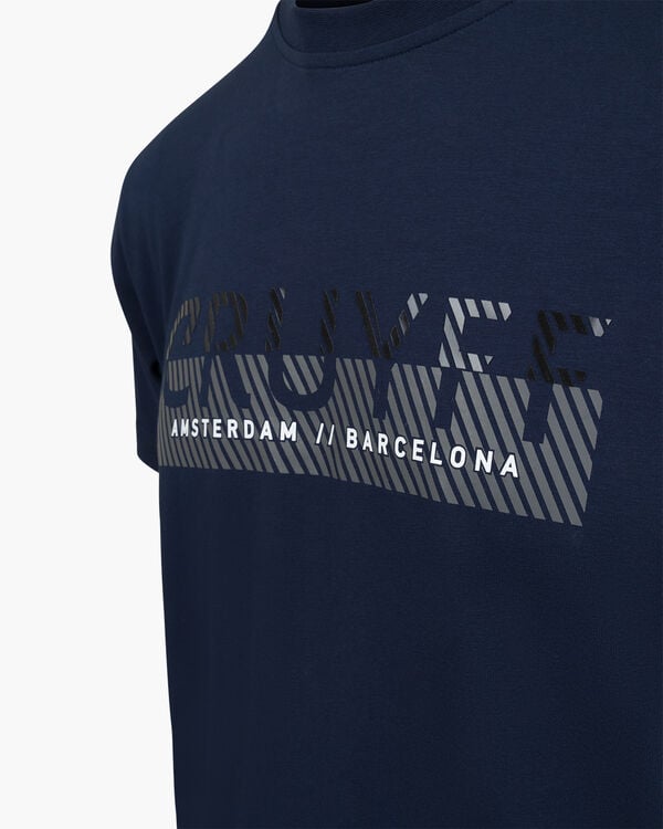 Cruyff Glossy Chest Print Tee Code: CA243057-601