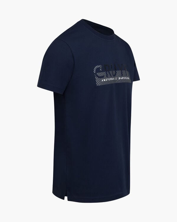 Cruyff Glossy Chest Print Tee Code: CA243057-601