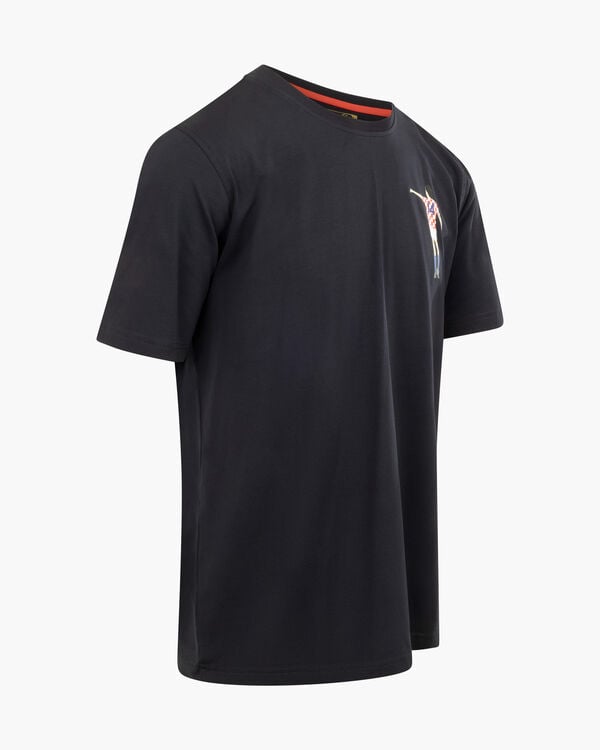 Cruyff Dos Rayas Graphic Tee - Croatia Code: CA242161-673