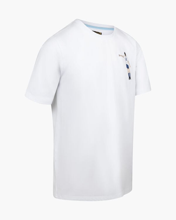 Cruyff Dos Rayas Graphic Tee - England Code: CA242161-100
