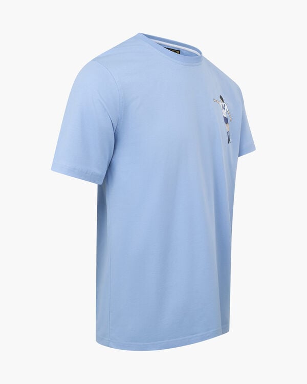 Cruyff Dos Rayas Graphic Tee - England Code: CA242161-608
