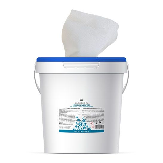 curasano Curasano Hyclean Wetwipes - 500 wipes